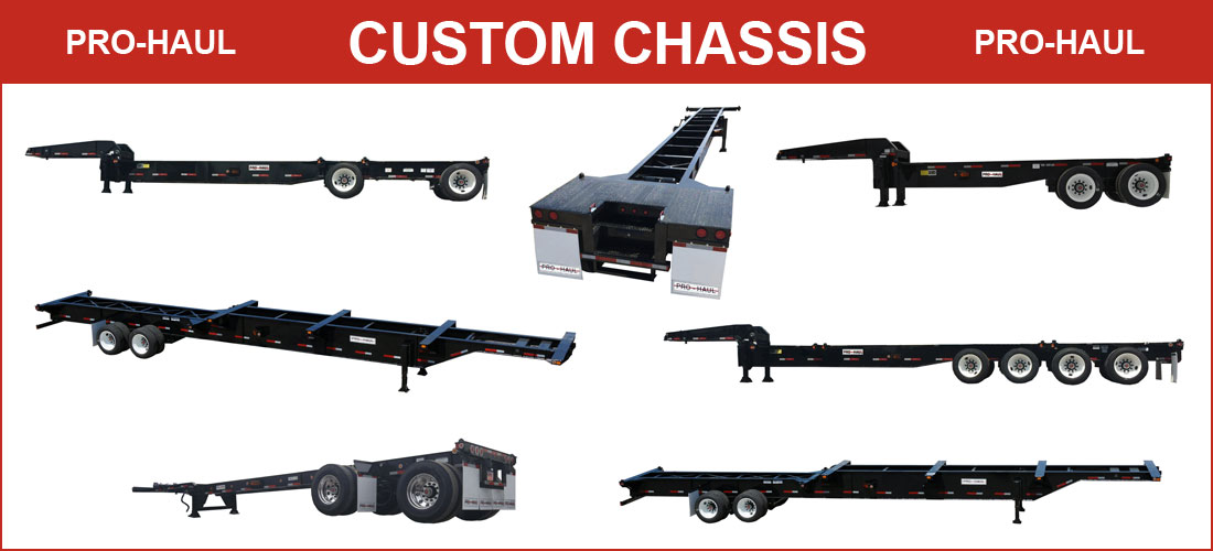 Custom Intermodal and Non-Intermodal Chassis and Trailers